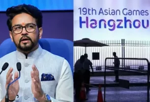 asian-games-china ne bhartiye khiladiyo ko roka khel mantri anuraag thakur ne china ka dora kiya radd