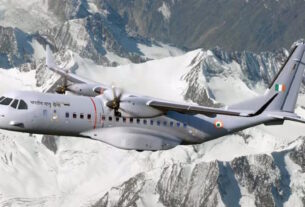 bhartiye vaayusena ki badhegi taakat c-295 vimaan ne bhari pehli udaan