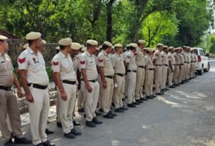 g-20-shikhar sammelan ki suraksha ko lekar police ne ki riharsal