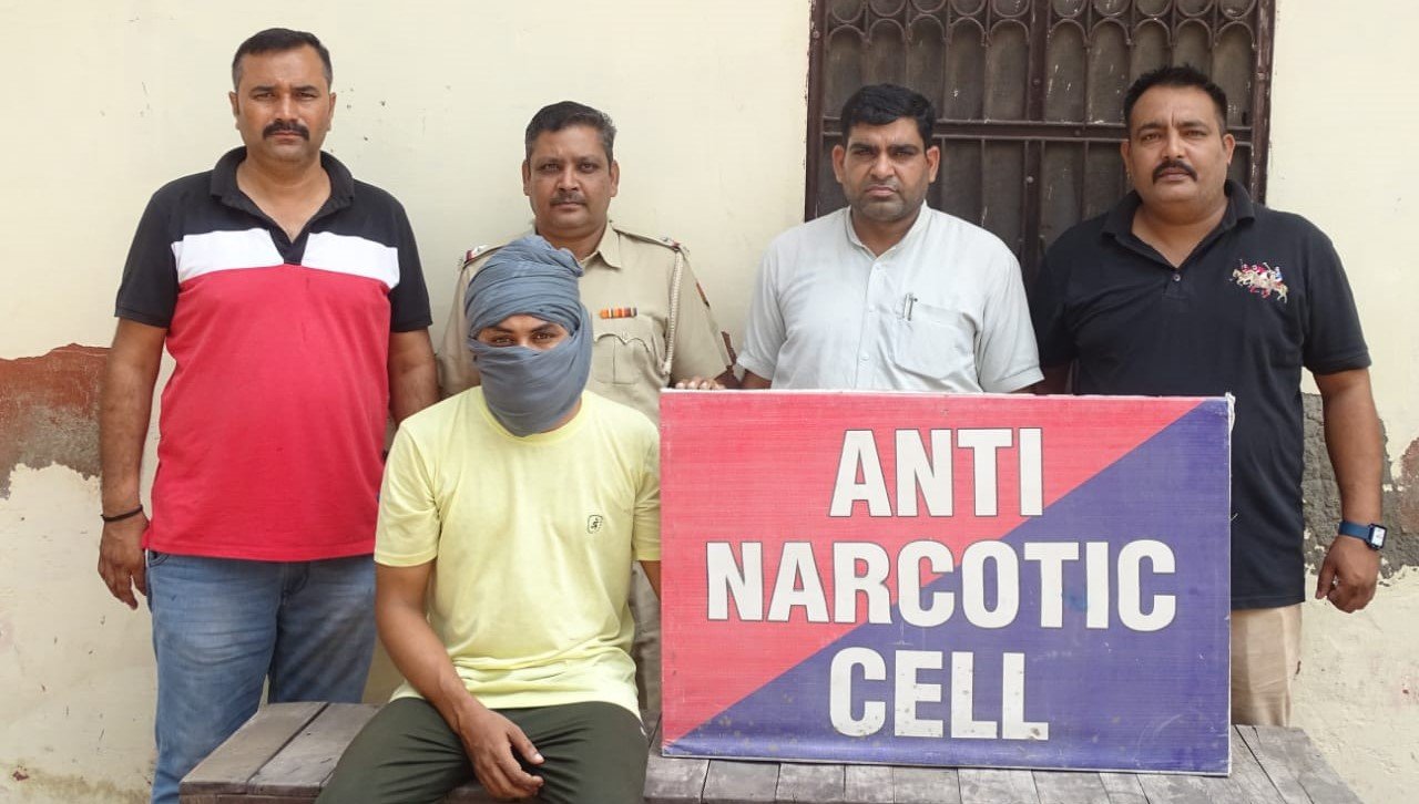 kurukshetra-nashila perdarth suply krne ke aaropi ko kiya giraftaar