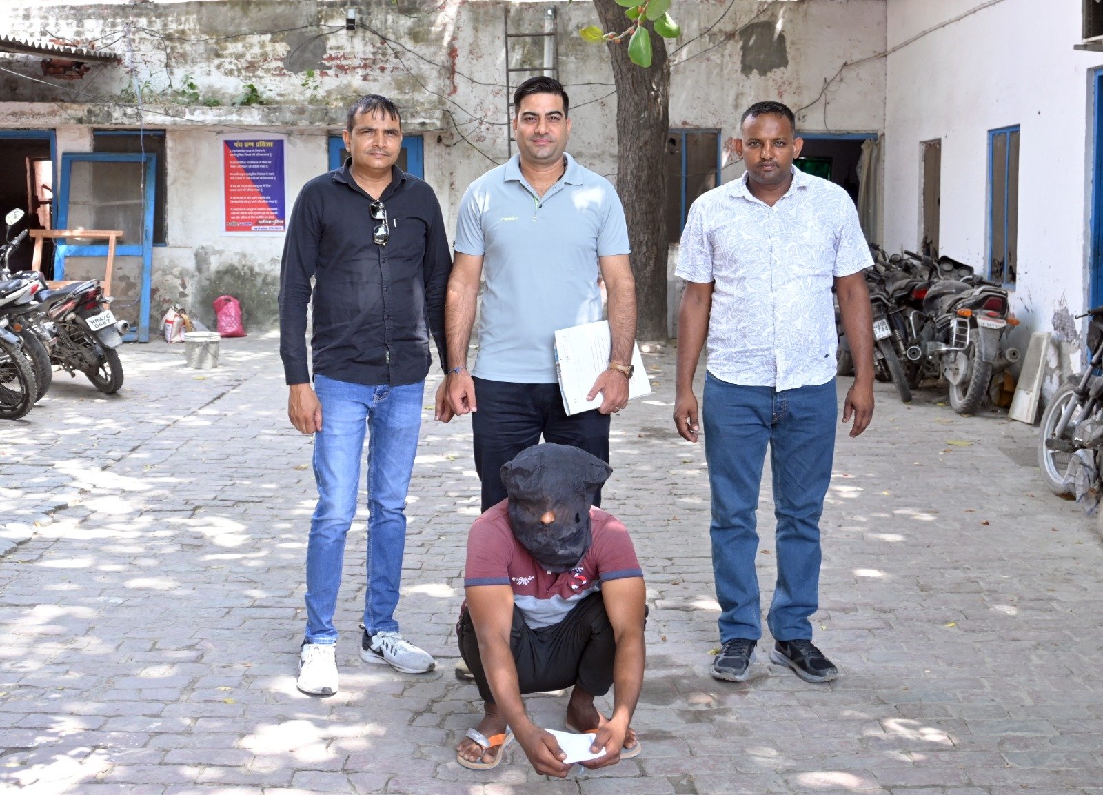 panipat-ghar se aabhushan va nagdi chori krne wala tisra aaropi giraftaar 7 hazaar rupay bramad