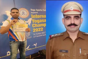 international yoga player ka phande par lataka mila shav, maidalon kee jhadiya laga bane the inspector