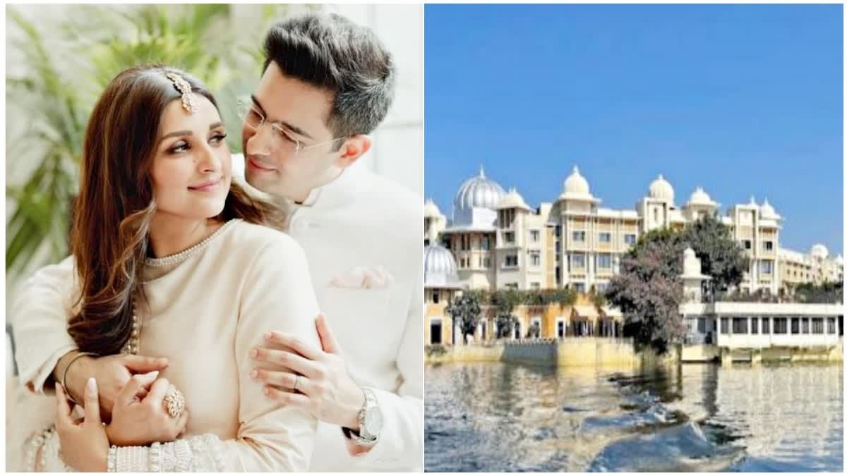 rajasthan : 24 ko parinay sootr mein bandhenge raghav chhaddh and parinaiaiti chopra, udayapur ke leela palace mein hoge royal wedding