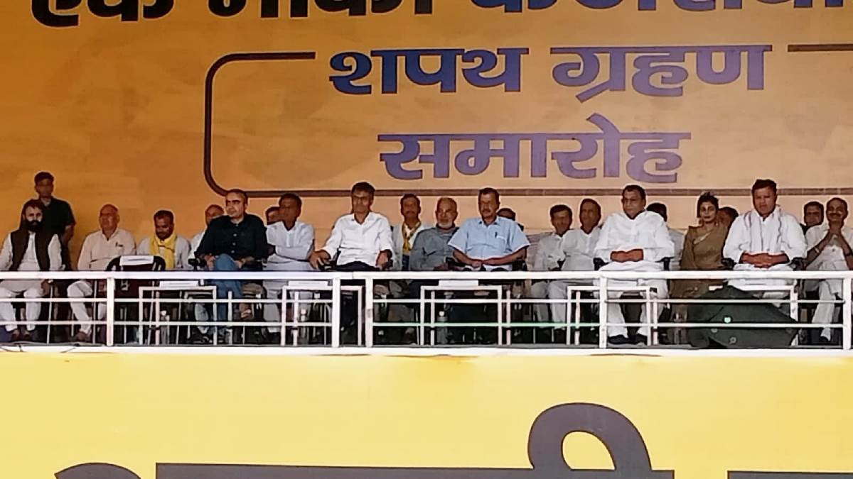 CM Arvind Kejriwal in Rohtak