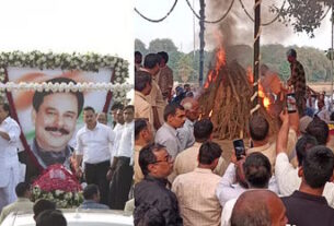 Subrata Roy funeral in Lucknow