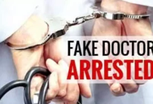 Health department team arrested fake doctor