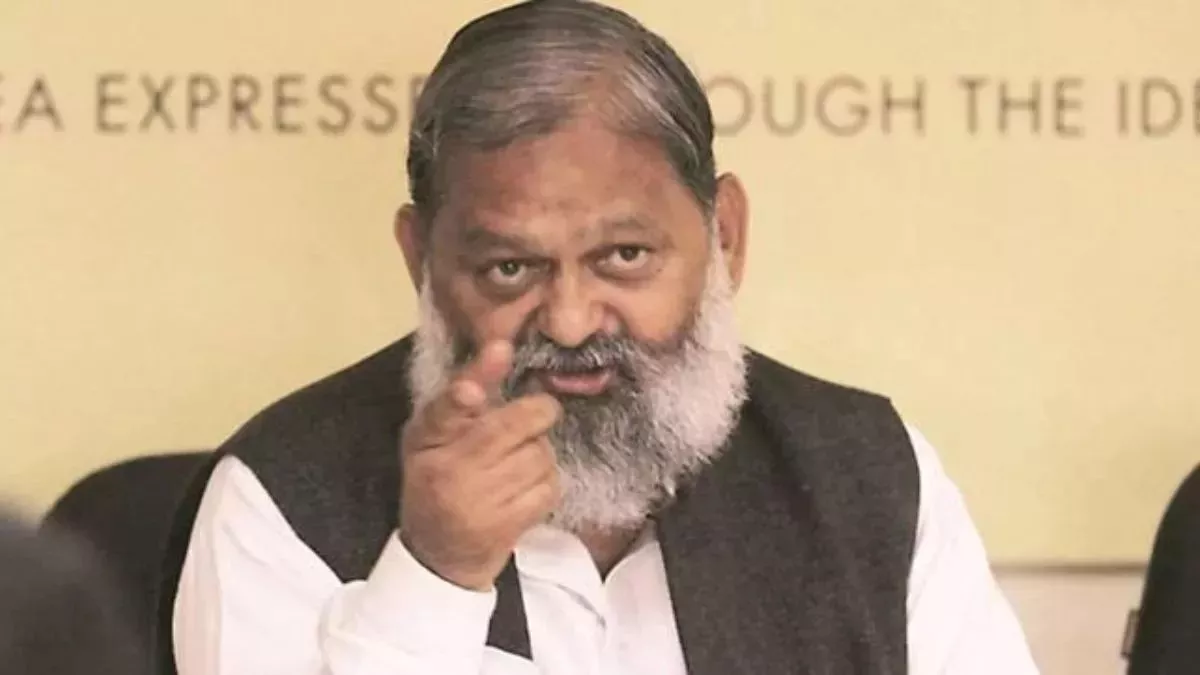 Home Minister Anil Vij hit back