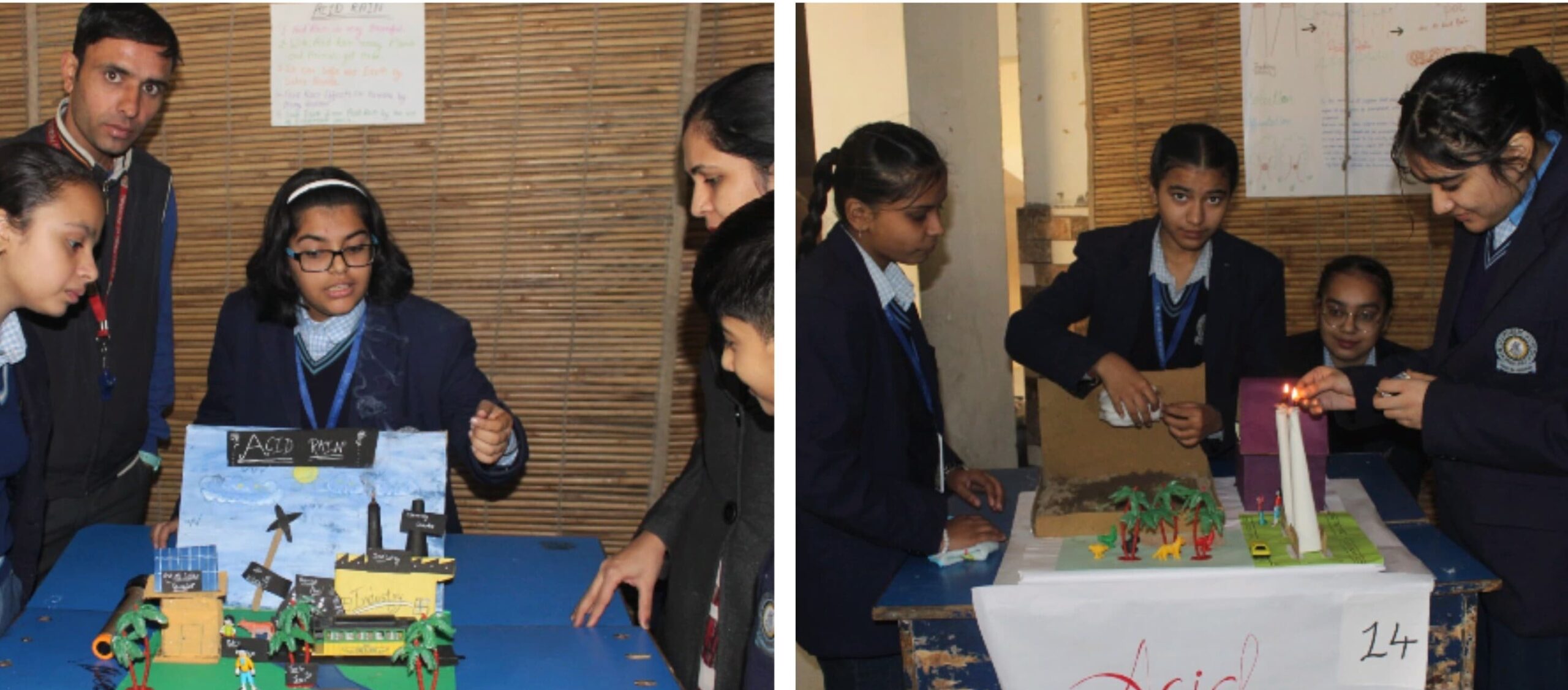 Children showed their talent in science exhibition open competition
