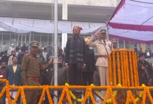 Deputy CM Dushyant Chautala hoisted the tricolor in Sirsa