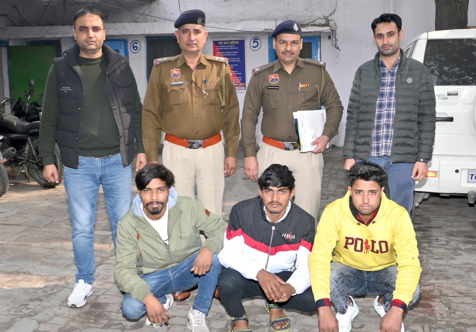 Three accused of deadly attack arrested