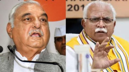 Haryana CM attacks former CM Bhupendra Hooda