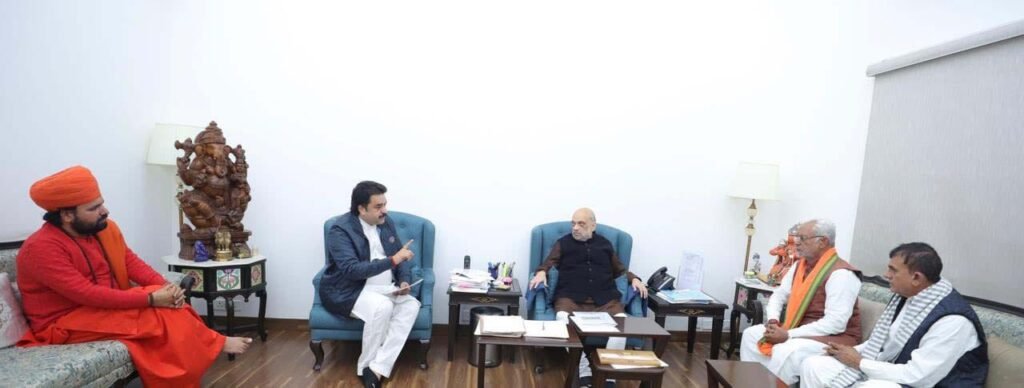 केंद्रीय गृह मंत्री Amit Shah से मिला अखिल भारतीय बिश्नोई महासभा का प्रतिनिधिमंडल, बिश्नोई जाति को आरक्षण देने पर हुई चर्चा 2 de1590c5 d40e 4473 888e d27cfc8d91a2