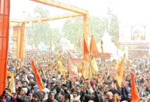 Grand procession begins in Panipat