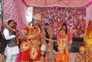 Ramlila staged in Bhiwani