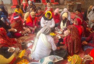 Havan, Bhandara and Kalash Yatra in Sector 24