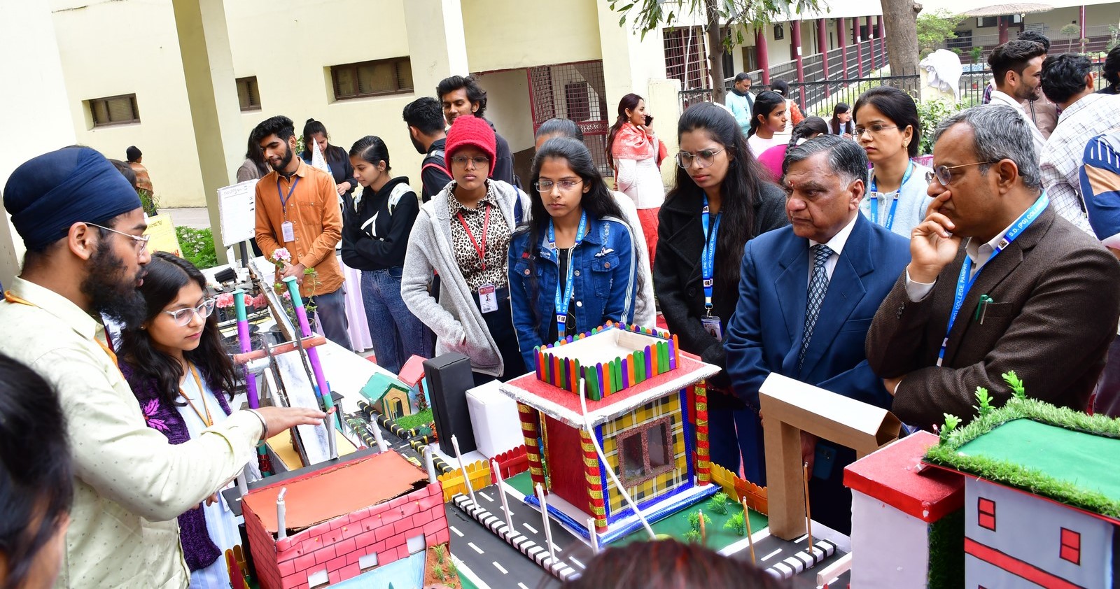 National Science Day programs started SD PG College