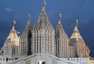 first grand and huge Hindu temple is ready in Abu Dhabi