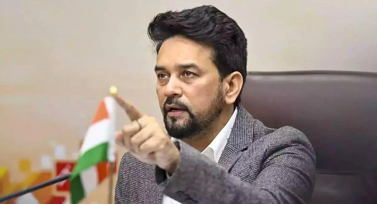 Union Minister Anurag Thakur broke his silence on the farmers' movement