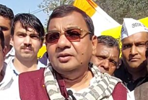 AAP state president Sushil Gupta