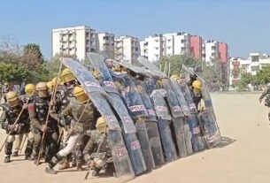 Police fully alert after announcement of farmers march to Delhi on 13th February