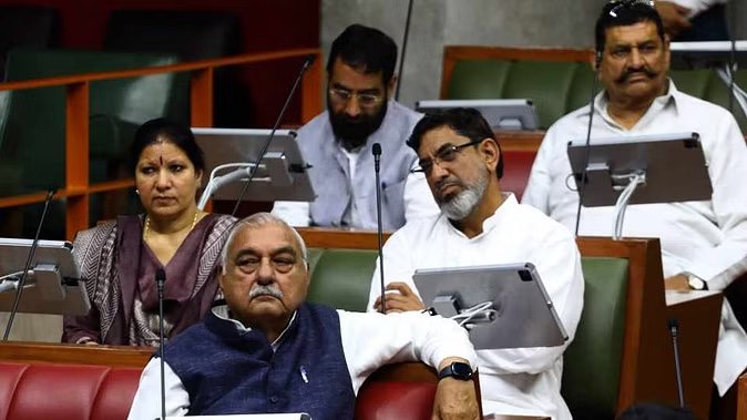 Haryana budget session-2024 : Ayushman card में धांधली के आरोप, पूर्व सीएम Hooda बोलें हिंसा मामले में terrorists की धारा UAPA जा रही थोंपी 7 Untitled 1 copy 48