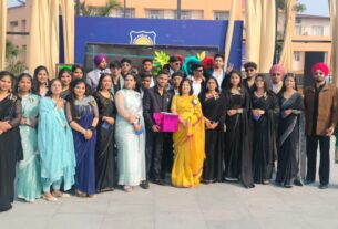 Pratap Public School Farewell party given to class 12th students