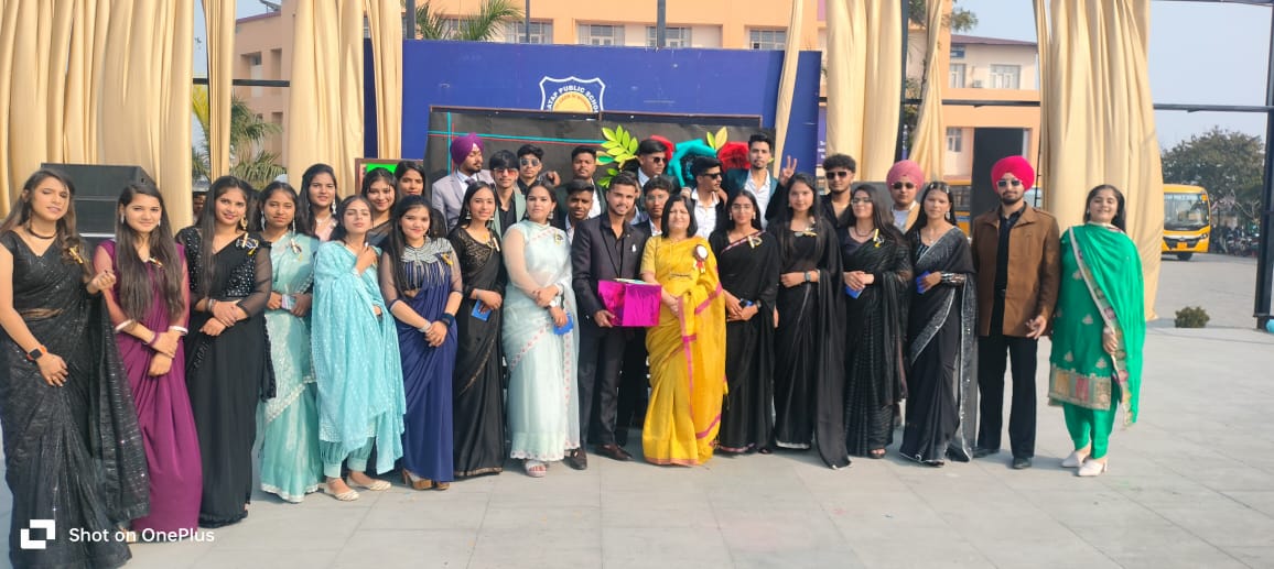 Pratap Public School Farewell party given to class 12th students