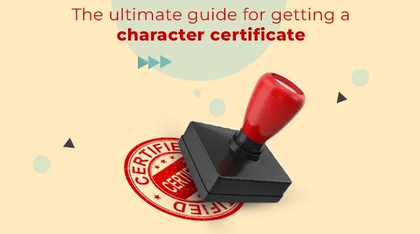 character certificate