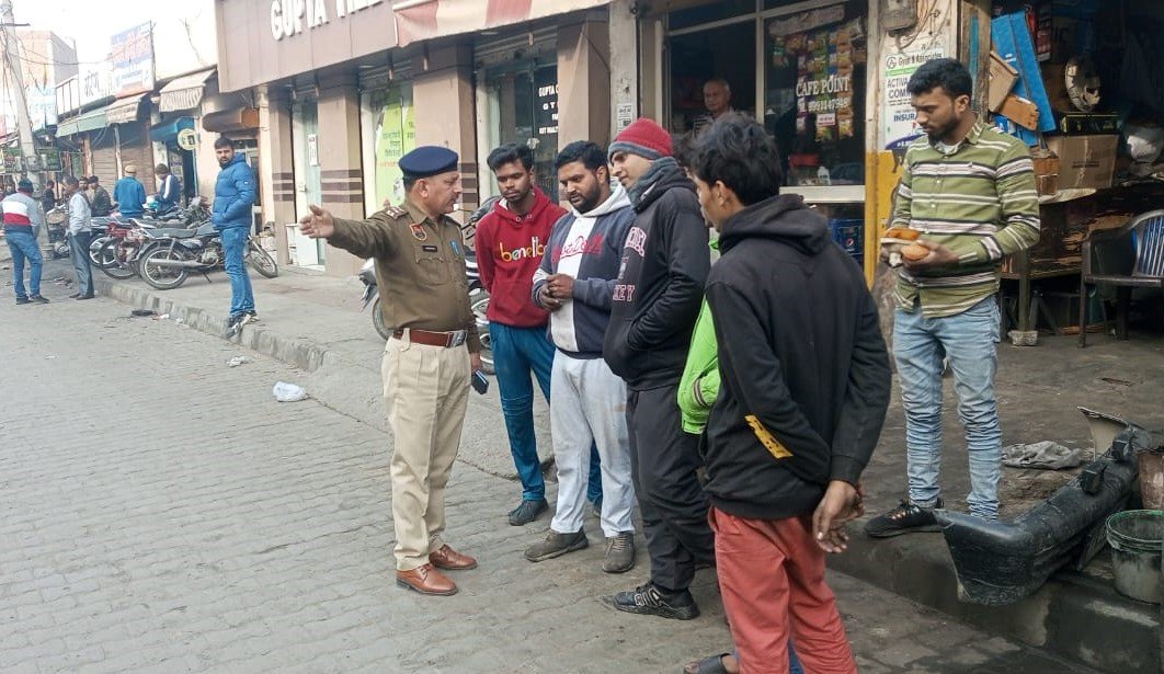Panipat, encroachment removed from Sanjay Chowk to Gohana Road turn