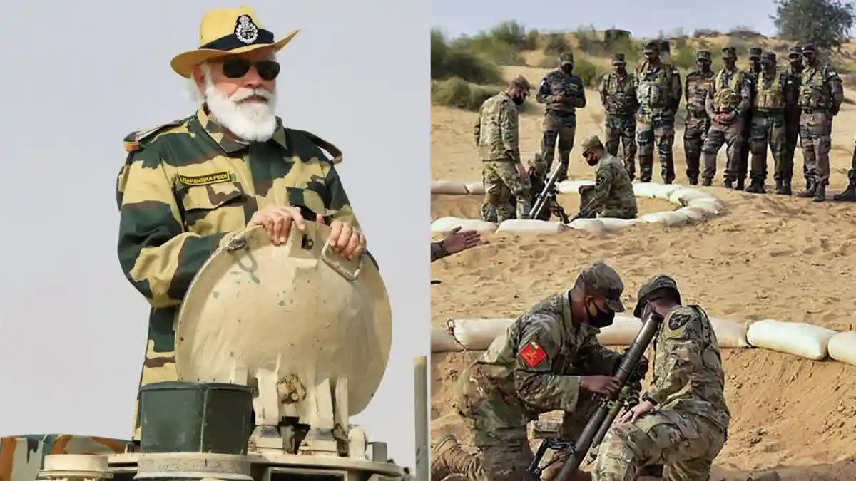 PM Modi's attack on governments in Jaisalmer