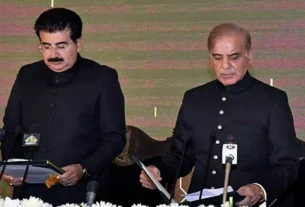 Pakistan PM Shahbaz Sharif takes oath