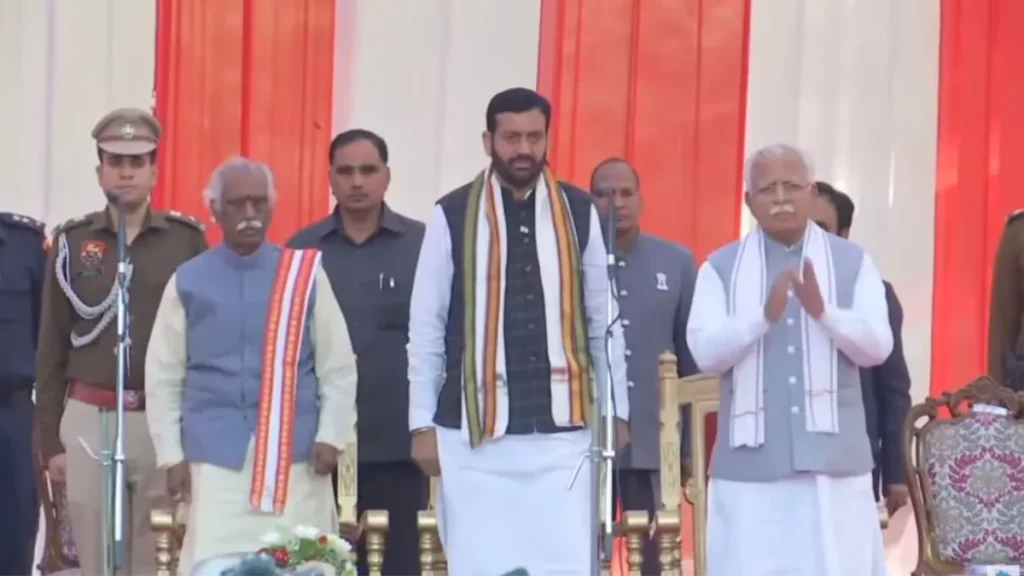 Haryana कैबिनेट विस्तार में निर्दलीय विधायकों को नहीं मिली जगह, Cabinet Rank फिर से Gupta के पास, संदीप सिंह की मंत्री मंडल से छुट्टी, Rao Inderjit को झटका 4 Haryana cabinet expansion -3