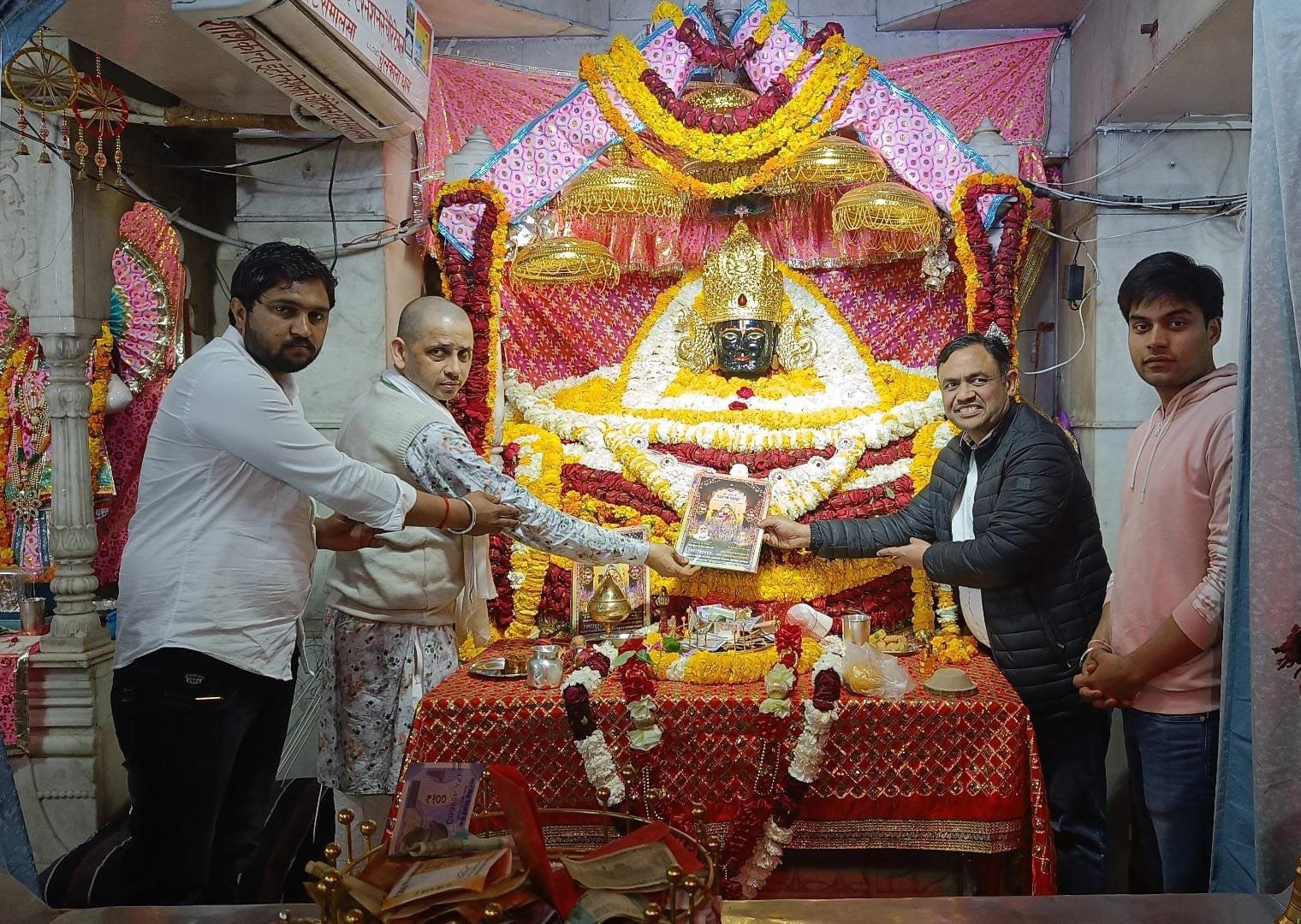 Vrindavan Trust's 12th foot flag march to Chulkana Dham