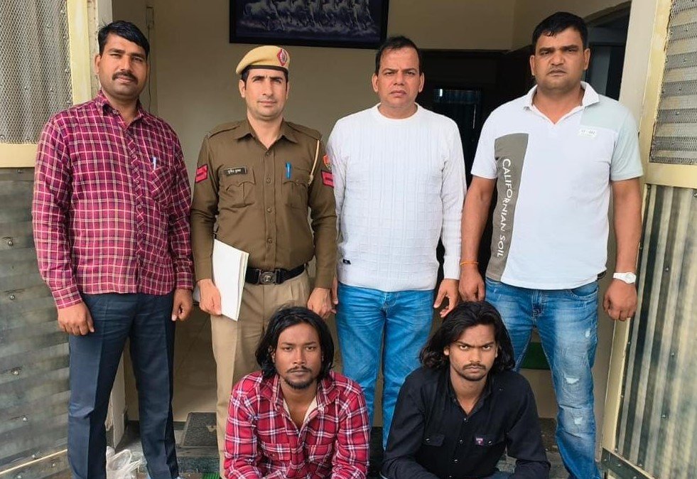 Two accused residents of Delhi arrested