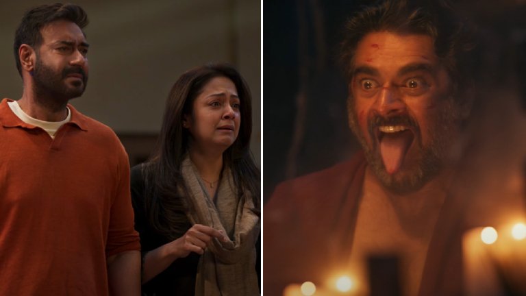 Ajay Devgn Jyotika and R Madhavan starrer Shaitaan trailer promises an edge of the seat supernatural thriller
