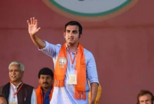 Ex-cricketer-BJP MP Gautam Gambhir