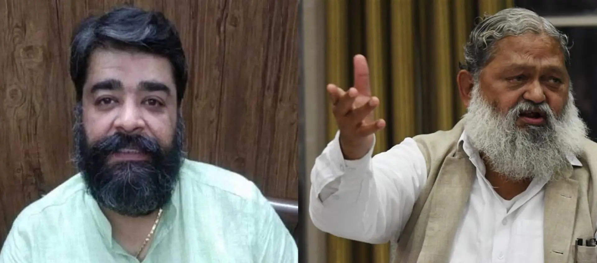 BJP MLA Aseem Goyal met EX Home Minister Anil Vij