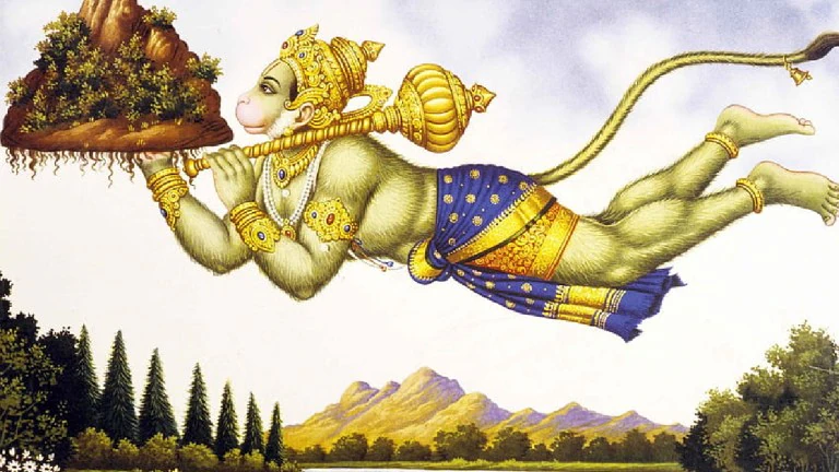 flying form of Bajrangbali will get you the desired job