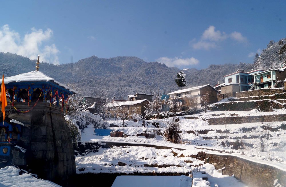 Lord Shiva-Parvati के विवाह का स्थल Triyugi Narayan Temple, Today भी जल रही ज्योति की लौ 8 Triyugi Narayan Temple -7