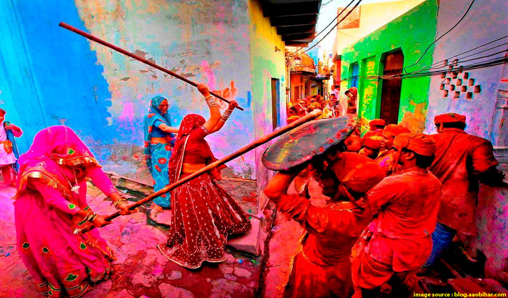 Celebration of Holi on the land of Mathura - 3