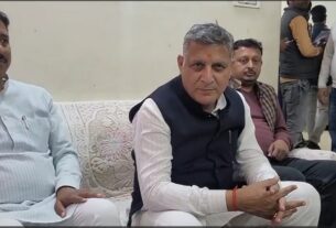 Cabinet Minister Kanwarpal Gurjar's taunt