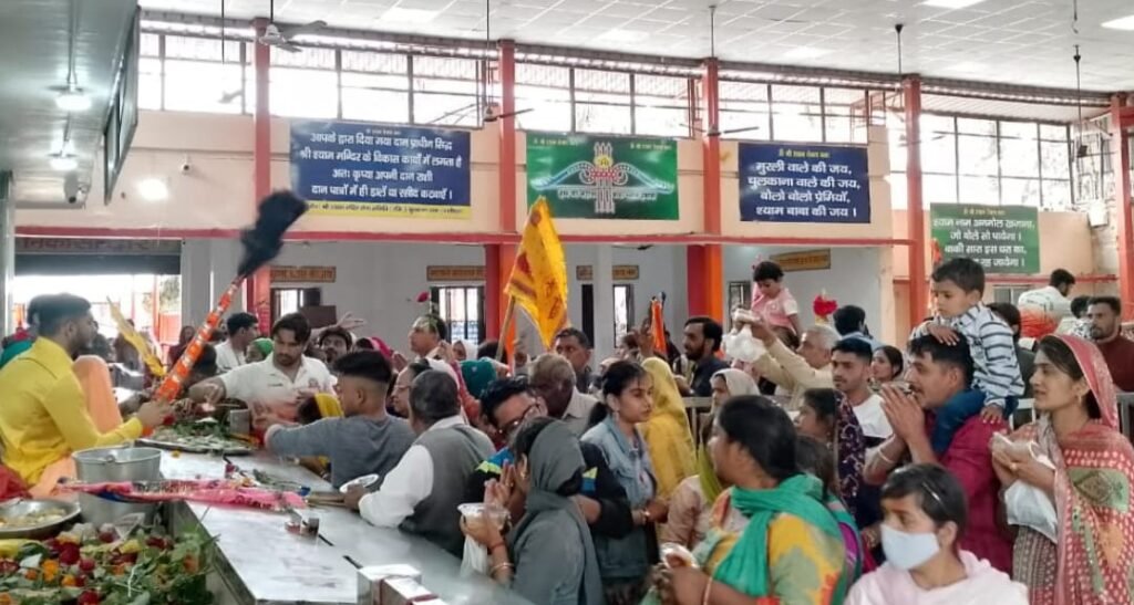 Shri Shyam Phalgun Festival : फाल्गुन शुक्ला द्वादशी को हुआ शीश का दान, चुलकाना में वीर बर्बरीक से बन गए बाबा श्याम 4 चुलकाना 3 1