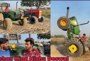 Famous tractor stuntman and tochan king Nishu Deshwal