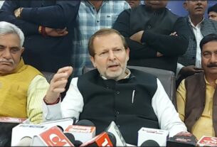 BJP leaders get angry at Congress