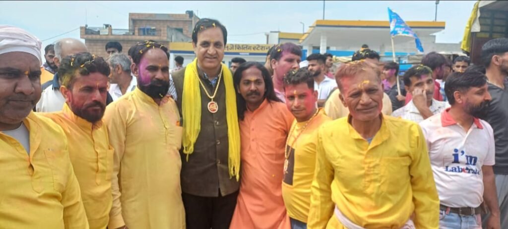 Shri Shyam Phalgun Festival : हारे को सहारा देने वाले हैं बाबा श्याम, भाजपा नेता संजय छौक्कर बोलें सबकी मनोकामना करते हैं पूर्ण 5 संजय 13