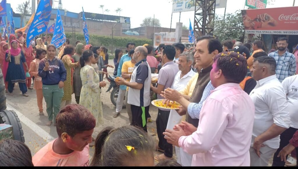 Shri Shyam Phalgun Festival : हारे को सहारा देने वाले हैं बाबा श्याम, भाजपा नेता संजय छौक्कर बोलें सबकी मनोकामना करते हैं पूर्ण 2 संजय 14