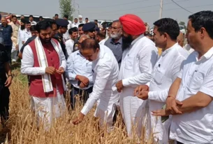 CM Nayab Saini reached Karnal