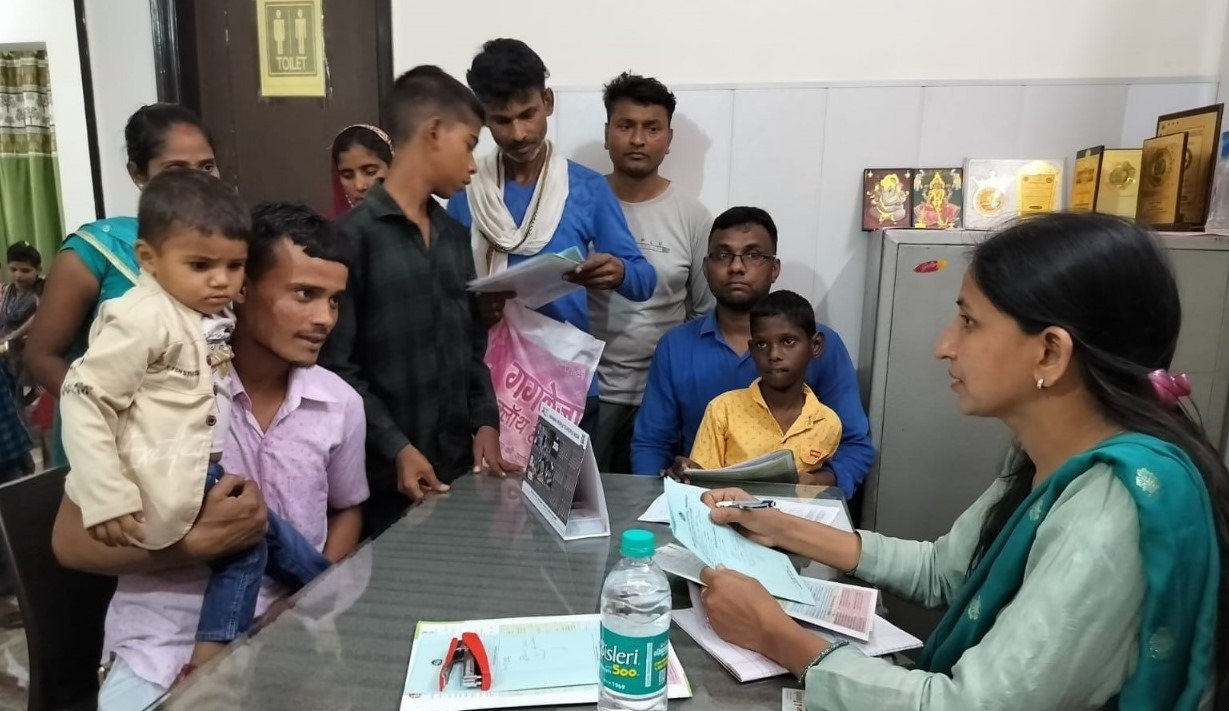 free health check-up camp for disabled children