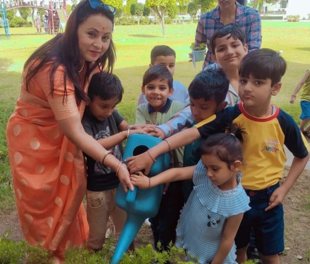 Delhi Public School पानीपत सिटी के Students ने दिया धरती को हरा-भरा रखने का संदेश(Message) 4 Delhi Public School Panipat City - 3