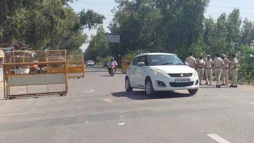 Farmers protested against CM Nayab Saini - 5